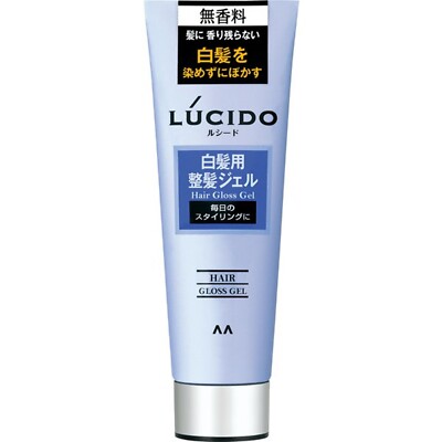 mandom LUCIDO hair gloss gel 130g hair styling gel for gray hair