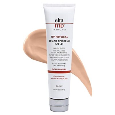 EltaMD UV physikalisch getönte Gesichts-Sonnencreme LSF 41 3,0 Unzen Tube