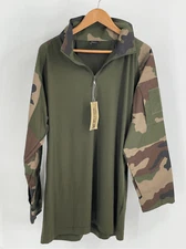 Mil Tec Flecktarn Combat Shirt Men’s Size XL Green Camouflage Uniform Army New