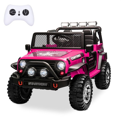 12V Kids Ride On Car Jeep Electric Truck 2 Seats Off-Road Vehicle Remote Control - Picture 6 of 10