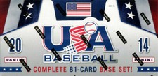 2014 USA Baseball Factory Set — Factory Sealed — 7 Autographs, 2 Material Cards