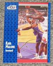 1991 Fleer - UTAH JAZZ KARL MALONE - NR-MINT - FREE SHIPPING