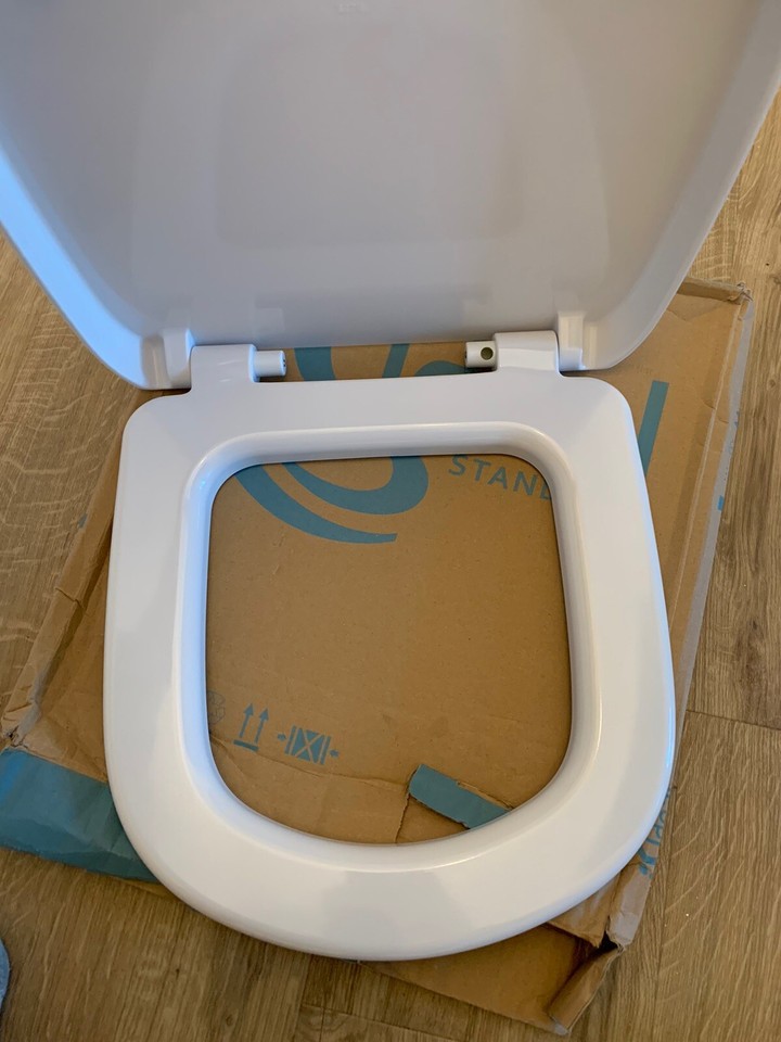 Ideal Standard Concept Toilet Seat White (E791801) 5017830389293 eBay