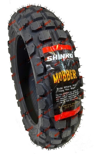 Shinko Mobber 120/70-12 130/70-12 Tire Set Front Rear Tires Knobby 125 Grom - Picture 2 of 4