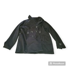 Women's Black Oh Baby Motherhood Coat. Size Medium
