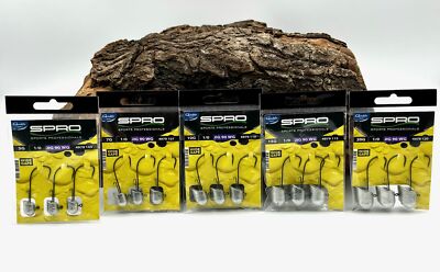 Spro Jig 90 Wide Gape Jighead Zink Bleifrei #1/0 5g 7g 10g 15g 20g Jighaken OVP