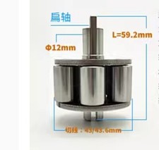 1PZ NUOVO ADATTO PER 2-YZ15 Rulli pompa peristaltica a sei ruote (43,6mm) tre ruote