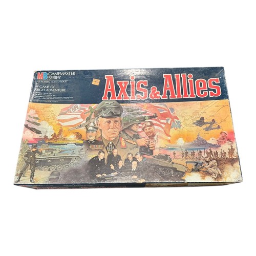 Original 1987 MB Axis & Allies WWII Gamemaster Series Board Game Spring 1942