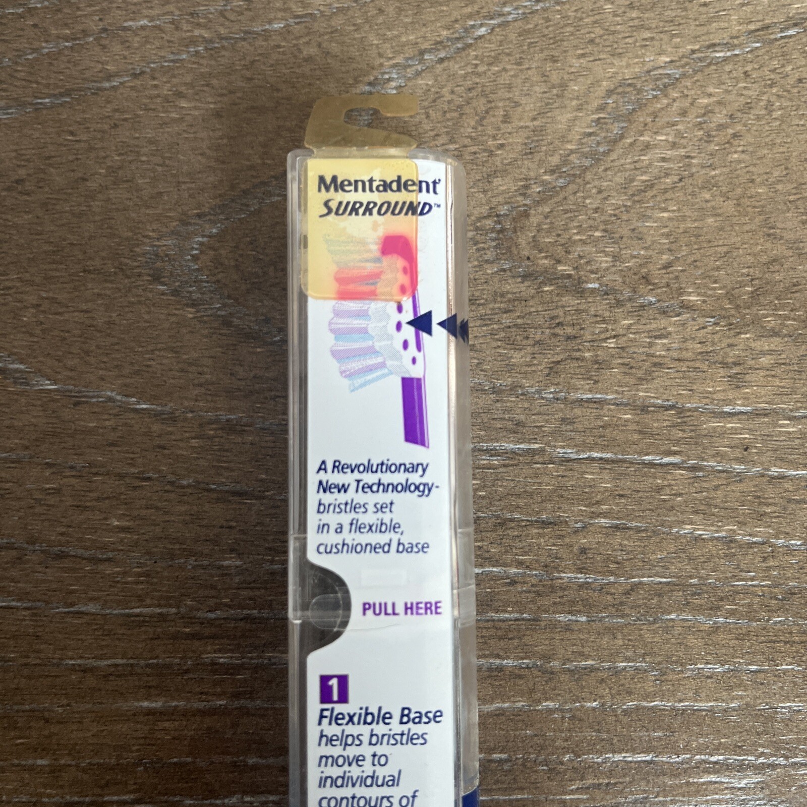 Mentadent 91 Toothbrush Soft Full Head Wraps & Surround Bristles Flexible Base G