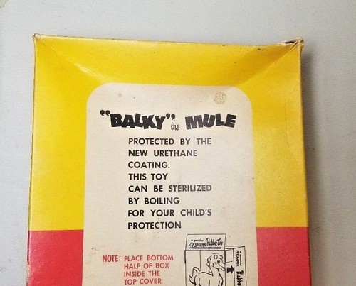 VINTAGE BALKY MULE MADE BY REMPEL EMPTY BOX ONLY 61B - Picture 11 of 11