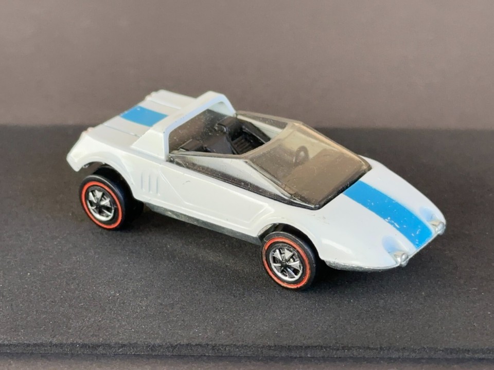 Vintage Hot Wheels Redline 1969 White Enamel Jack Rabbit Special US ...