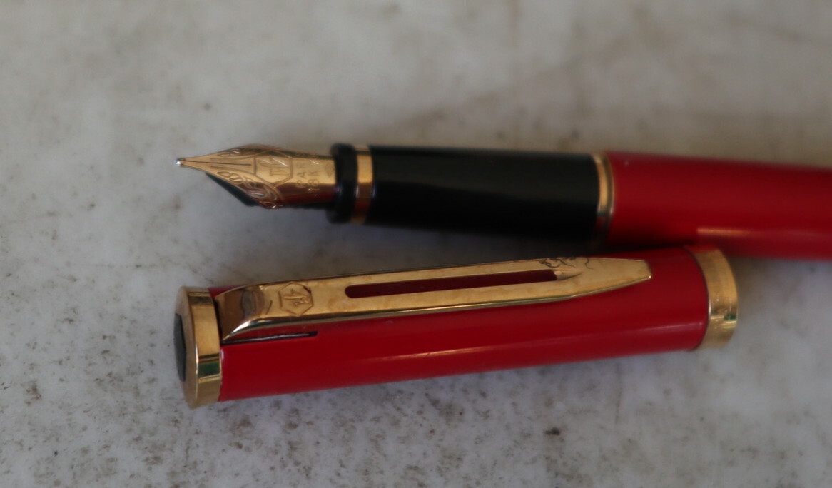 Stylo Plume Waterman Préface Plaqué Or - Neuf Avec étui, Plume Or 18 Carats
