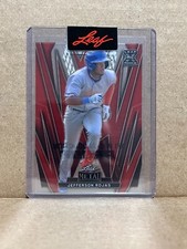 Jefferson Rojas 2024 Leaf Metal Baseball 1/1 Pre Production Proof