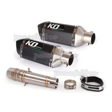 Exhaust System Mid Pipe Connection 51mm Muffler DB Killer For Honda NC700 NC750X