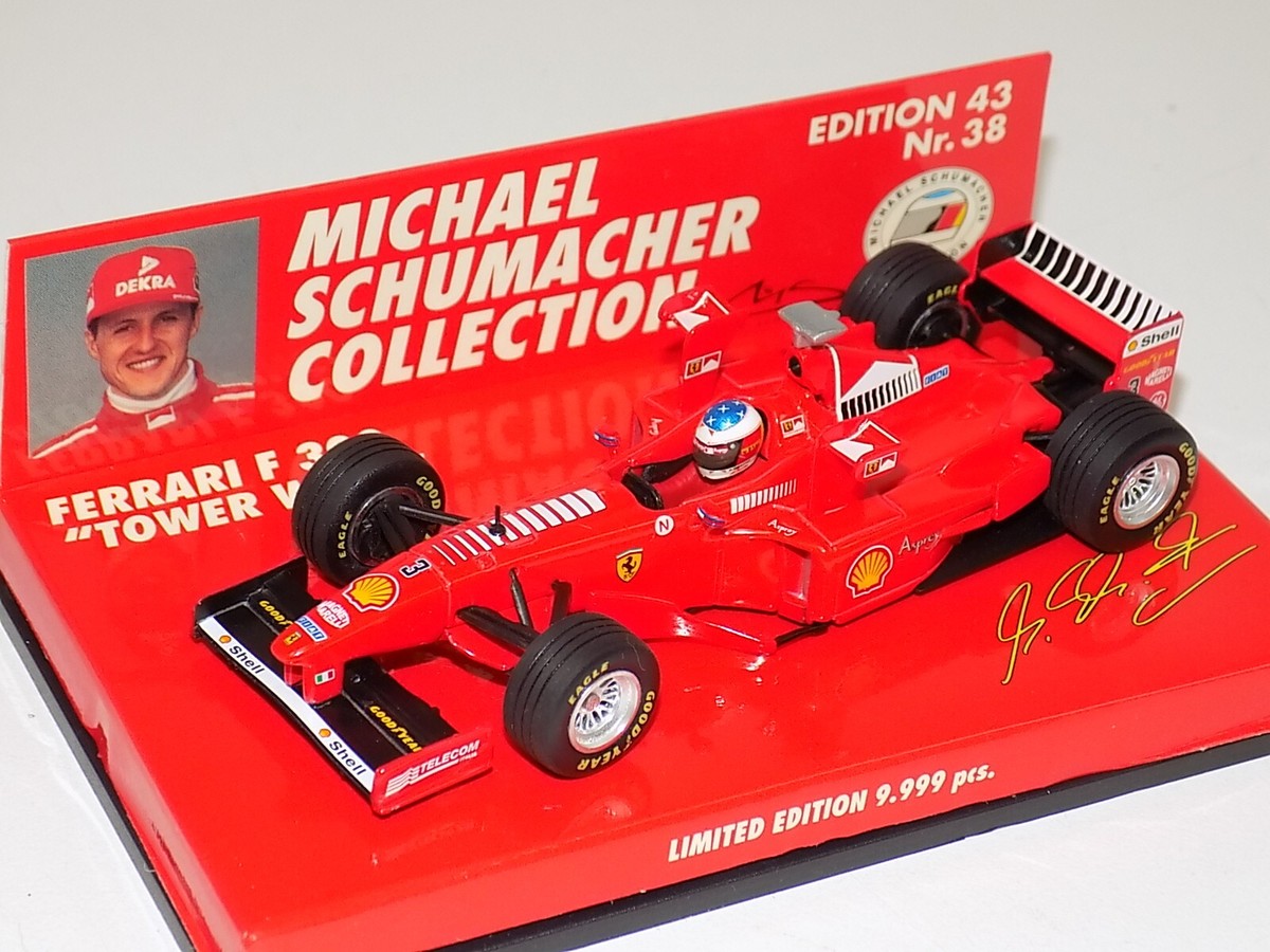 Minichamps F1 Ferrari 1998 Michael Schumacher #3 Launch ed Minichamps F1 Ferrari 1998 Michael Schumacher #3 Launch ed