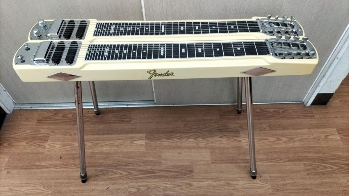 Rare] Fender Dual 8 Professional Vintage Steel Guitar W/Case | eBay