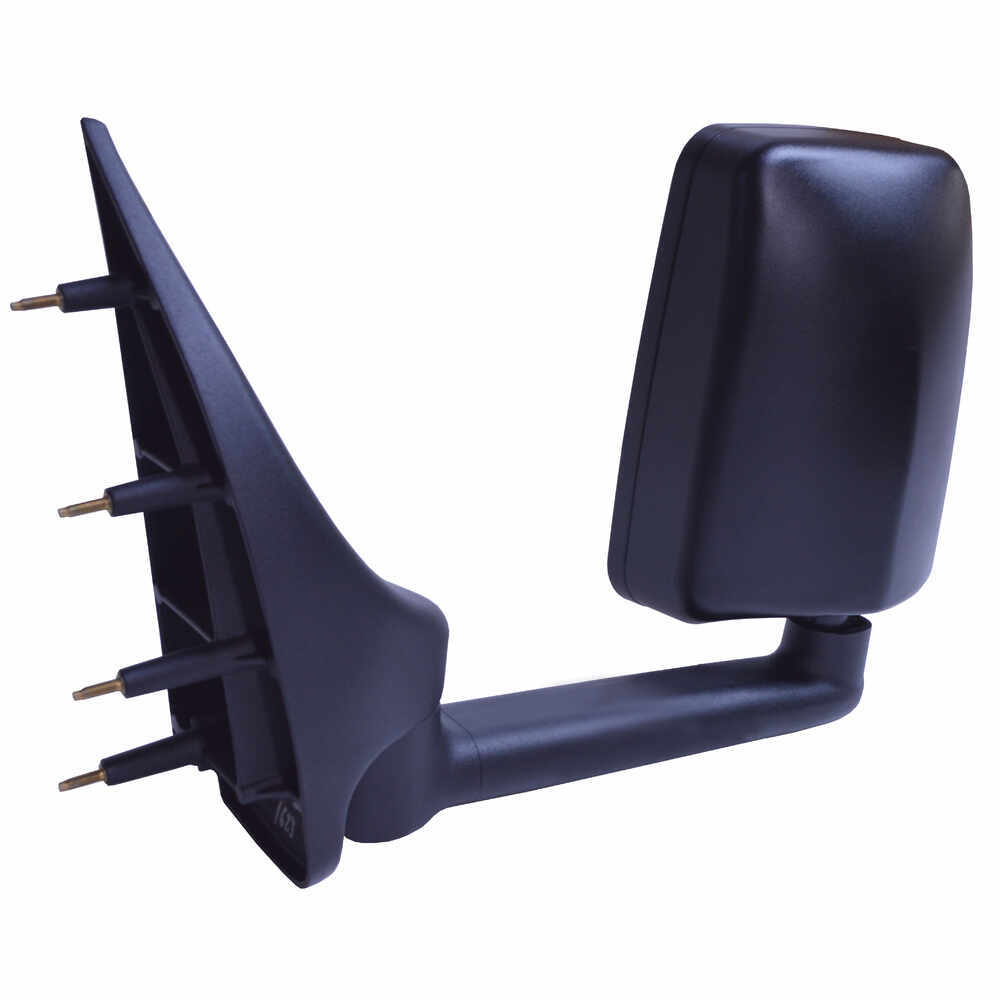 Standard Manual Mirror Assem 86" Body Black Velvac 715403 Ford Chevy VAN LEFT