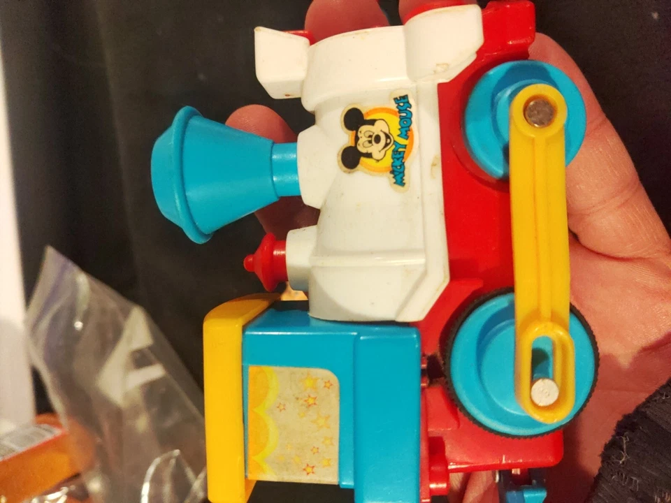 Lote Tren Juguete Disney Vintage Foto 3 de 4