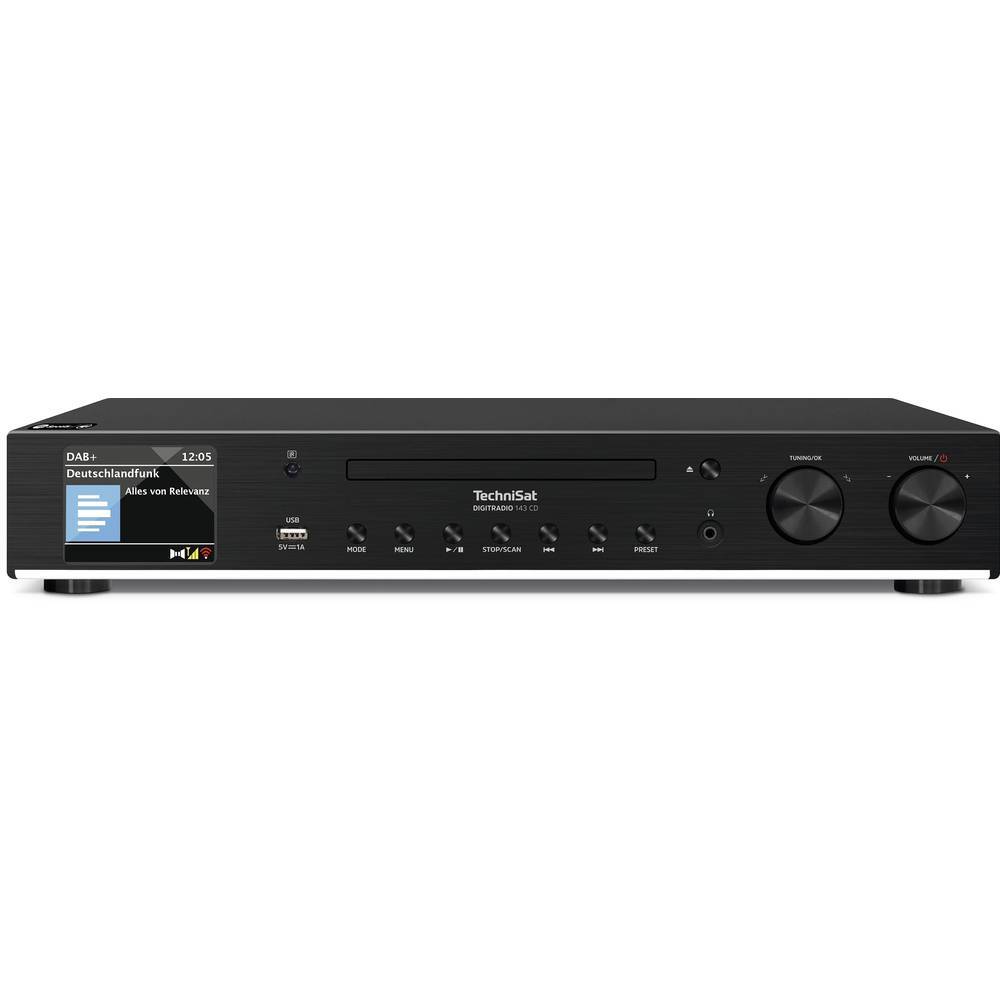 TechniSat DIGITRADIO 143 CD Sintonizzatore radio DAB, DAB+, Internet, FM AUX,
