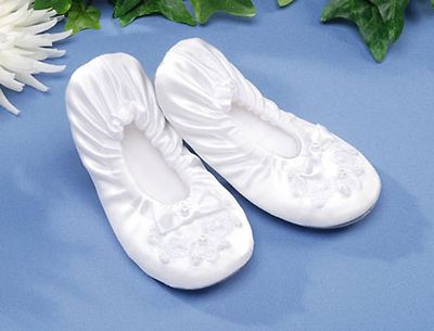 bridal ballerina slippers