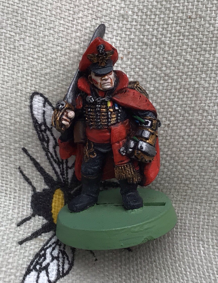 Commissar Metal OOP Unpainted Imperial Guard Warhammer 40k (IR519) | eBay