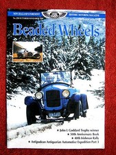 BEARDED WHEELS  N.Z. VETERAN & VINTAGE  MOTORING MAGAZINE   No. 216  1995