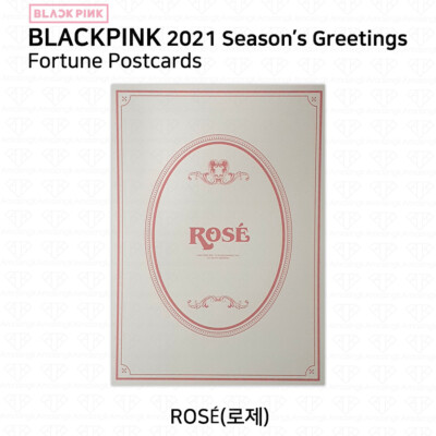 BLACK PINK 2021 Season's Greetings Fortune Postcard Mini