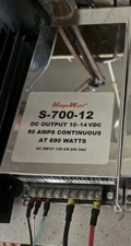 50 Amp Continuous 10-14 Volt Power Supply For LED Lighting 12 Real MegaWatt®+fan