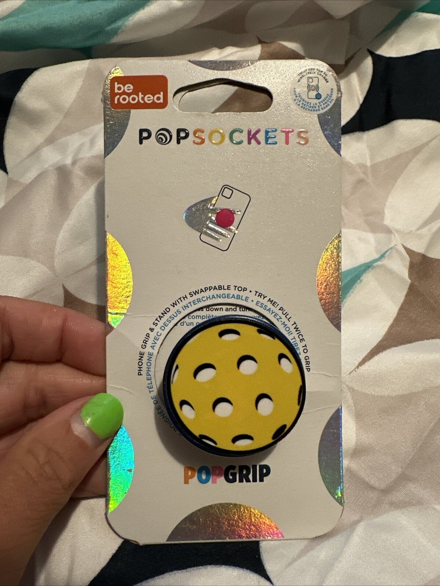 New PopSockets PopGrip Swap Top Phone Grip Stand Pickleball Cell Phone  Accessory