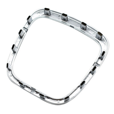 Car Chrome Steering Wheel Emblem Trim Frame For AUDI A4 B6 B7 B8 A5/A6 C6 Q7 Q5