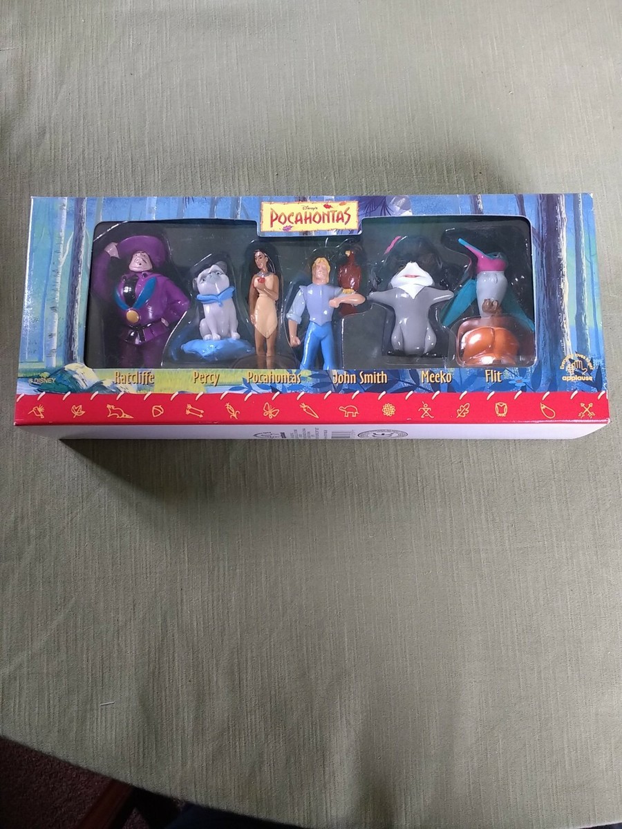 Vintage Disney Pocahontas Collectibles Whole Set In Box