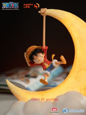 Happy Life One Piece Monkey D. Luffy Night Lamp H20cm Figure Model Happy Life One Piece Monkey D. Luffy Night Lamp H20cm Figure Model