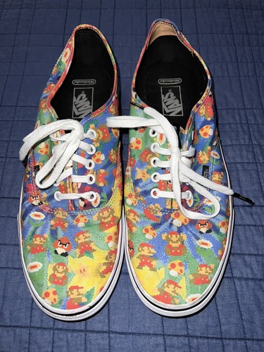 Men's Vans Authentic Nintendo Super 