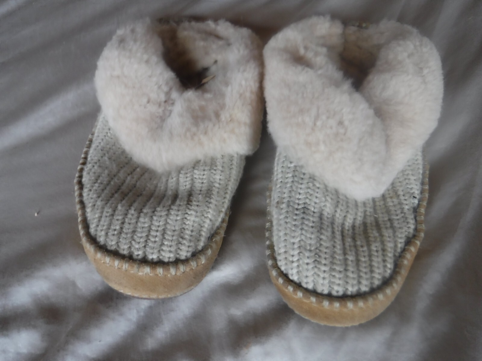 APL Pantofole Ugg Interior Ecopelliccia Donna Taglia 10 Usate