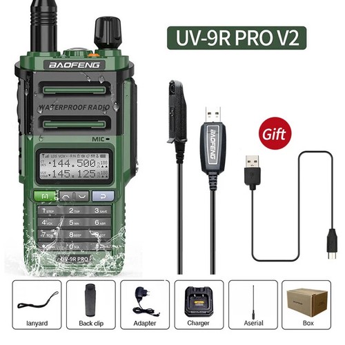 Baofeng UV-9R Pro Dual Band Walkie Talkie - Zdjęcie 46 z 46