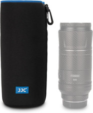 Drawstring Neoprene Camera Lens Pouch Case, Protective Lens Bag for DLSR Mirrorl