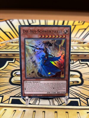 Yugioh Die Iris Schwertseele Super Rare RA01-DE023