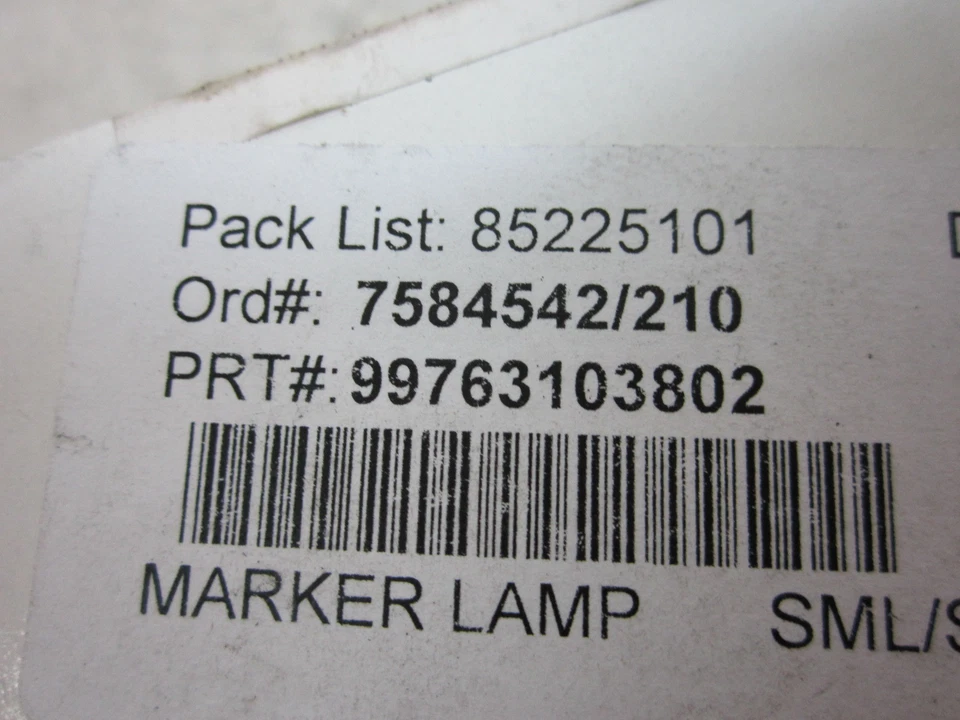 nn707191 Porsche 911 Carrera 2005 2007 2008 2010 2011 2012 marcador diestro luz de giro Foto 3 de 4