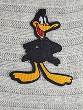 Daffy Duck Cartoon Character Figure Embroidered Iron On Patch