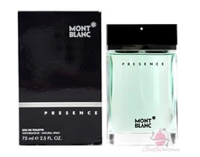 Presence Cologne for Men by Mont Blanc 2.5 oz / 75 ml EDT Spray