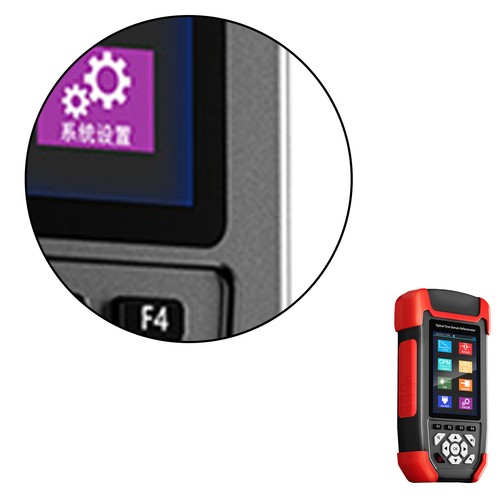 NF-981 Mini OTDR Optic Fiber Reflectometer OPM VFL OLS Cable Tester 24/22dB - Picture 7 of 12
