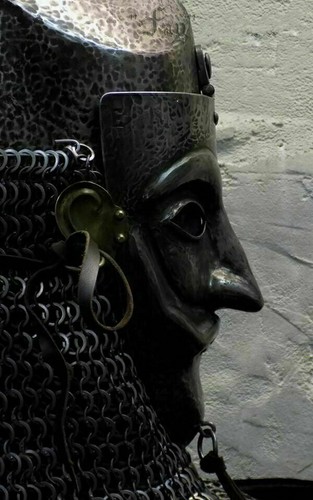 Medieval Knight Mask Ottoman Empire helmet 16Ga full face helmet With chainmail - Picture 5 of 6