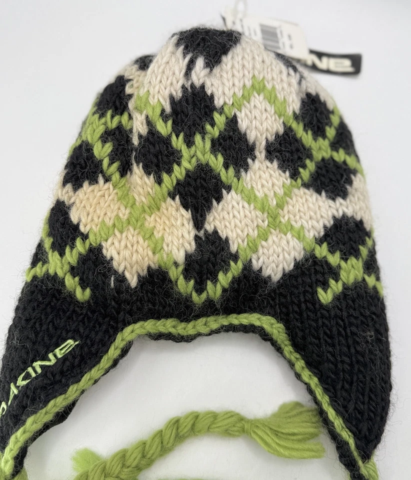 De colección Nuevo con Etiquetas Dakine Hombres Tejido Mezcla de Lana Forrado de Vellón Sombrero de Esquí Talla Única Gorro Defecto Foto 3 de 4