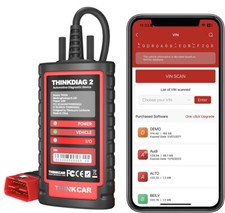 THINKDIAG 2 Valise diagnostic Auto pour iOS et Android Systèmes Complets Can-FD