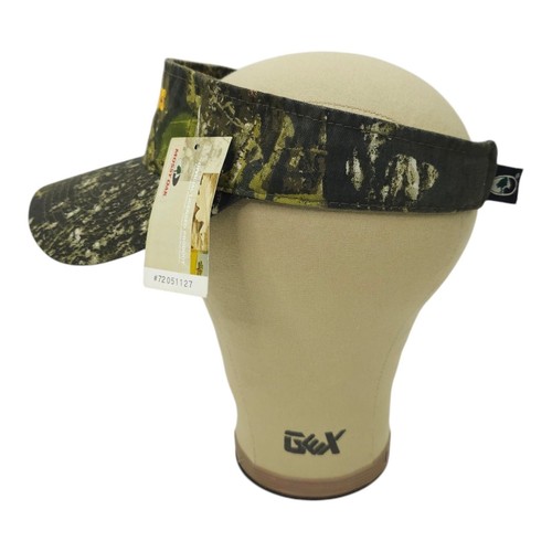 Mossy Oak Sportsmans Pride Camo Strapback Sun Visor Cap Trucker Golf Tennis Hat - Picture 10 of 13