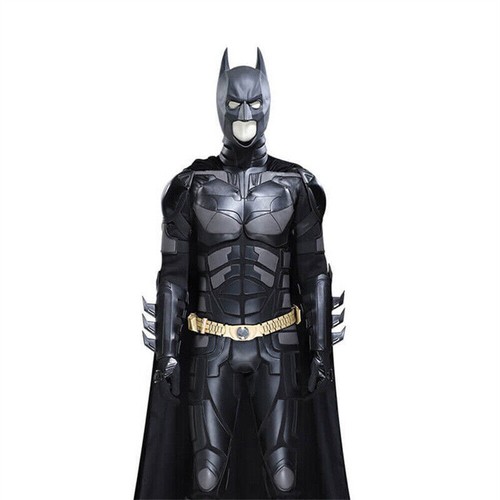 Batman Bruce Wayne Disfraz Traje El Caballero Oscuro Adulto Traje Halloween - Imagen 20 de 21