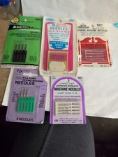 VNT Lot Sewing Machine Needles Sizes 11,14  16