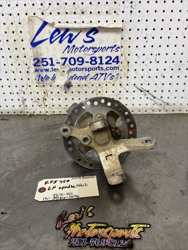 08-14 Kawasaki KFX450 LF Knuckle & Hub 39186-0076