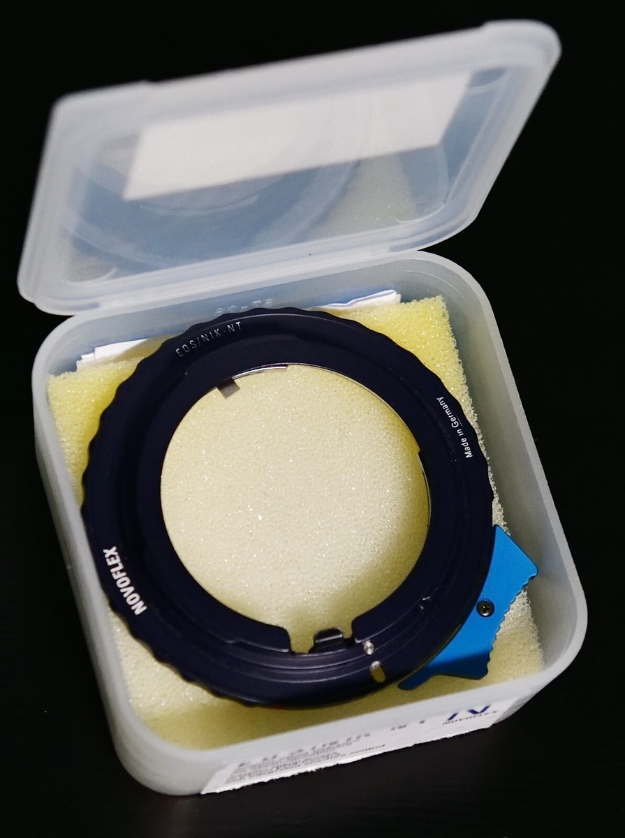 NOVOFLEX EOS/NIK-NT NikonF/G→CanonEOS（EF Novoflex EOS/NIK-NT Lens Adapter for Nikon G Type Lens to