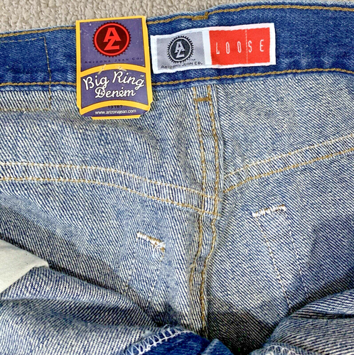 Big Ring Denim 16 Husky Loose Fit Jeans 31W Mid Rise Men’s Blue – NWT - Picture 8 of 11